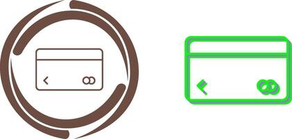 Unique Credit Card Icon Design vector