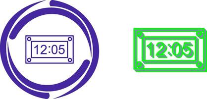 Unique Timer Icon Design vector