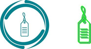 Unique Sale Tag Icon Design vector