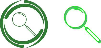 Unique Search Icon Design vector