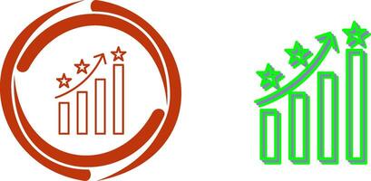 Unique Reputation Management Icon Design vector