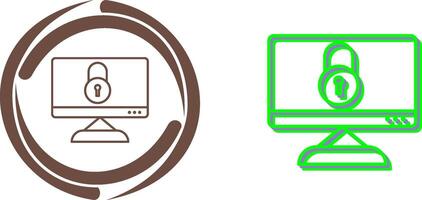 Unique Confidentiality Icon Design vector