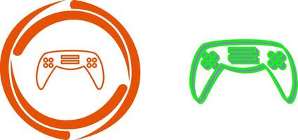 Unique Gaming Console Icon Design vector