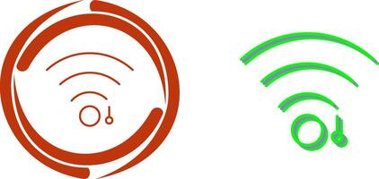 Unique WiFi Sign Icon Design vector