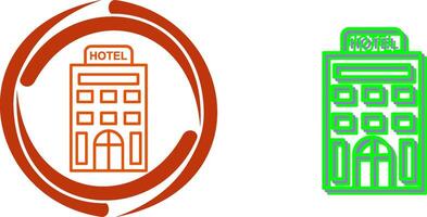 Hotel Icon Design vector