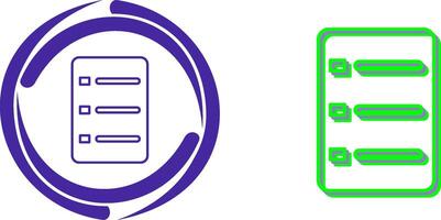 Unique Menu Icon Design vector