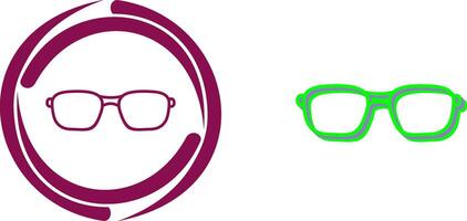 Glasses Icon Design vector