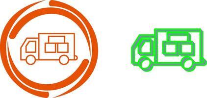 Logistics Car Icon Design vector