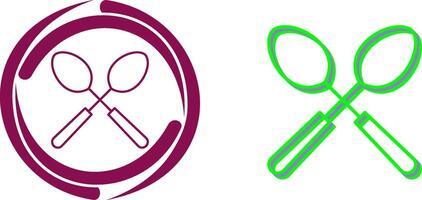 Spoons Icon Design vector