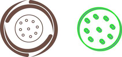 Cookie Icon Design vector