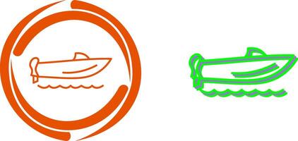 Speed Boat Icon Design vector