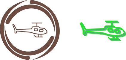 Helicopter Icon Design vector