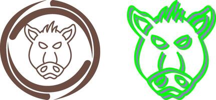 Pig Icon Design vector