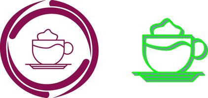 Latte Icon Design vector