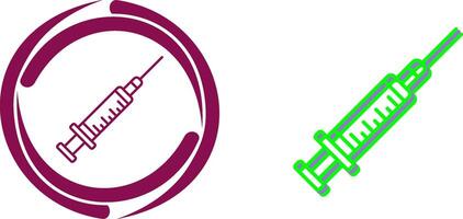 Syringe Icon Design vector