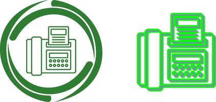 Fax Icon Design vector