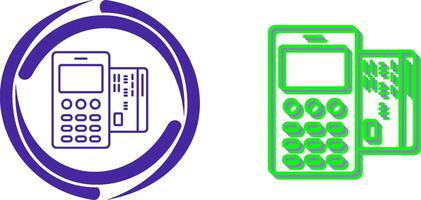 Card Machine Icon Design vector