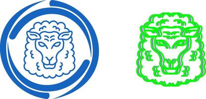 Sheep Icon Design vector