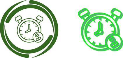 Clock Icon Design vector