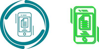 Note Icon Design vector