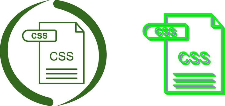 css icono diseño vector