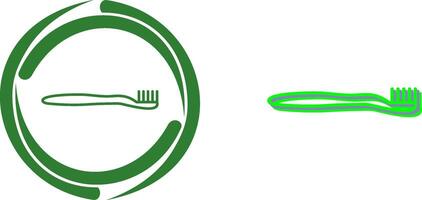 Toothbrush Icon Design vector