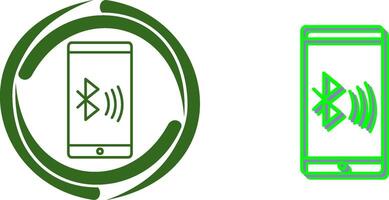 Connected Device Icon Design vector