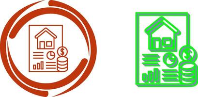 Loan Icon Design vector