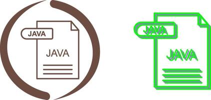 Java icono diseño vector