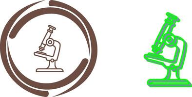 Microscope Icon Design vector