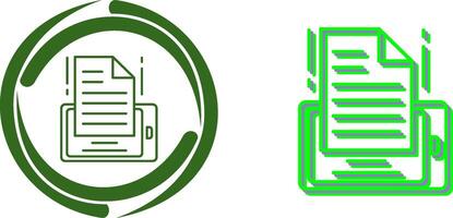 Test Icon Design vector