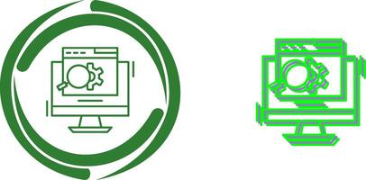 Search Engine Icon Design vector