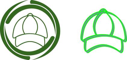 P Cap Icon Design vector