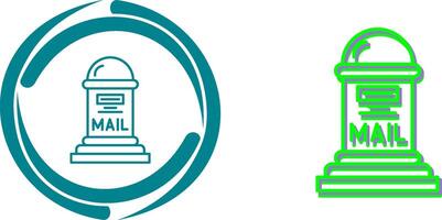 Mail Box Icon Design vector