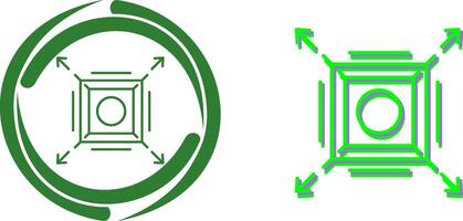Maximize Icon Design vector
