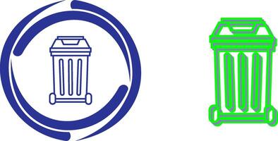 Garbage Icon Design vector