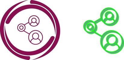 Share Icon Design vector