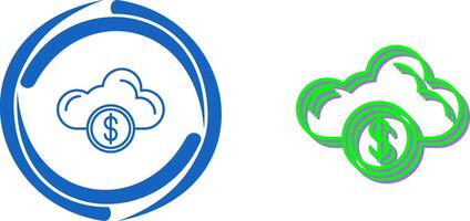 Cloude Icon Design vector