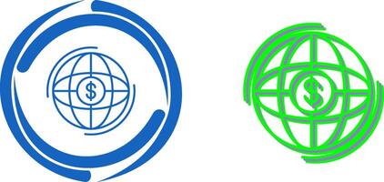 Globe Icon Design vector