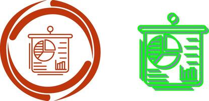 Presentation Icon Design vector