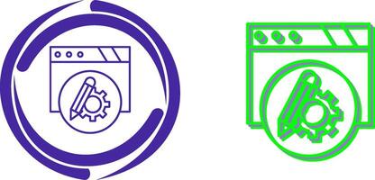 Setting Icon Design vector