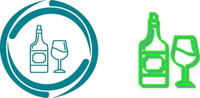 Wine Icon Design vector