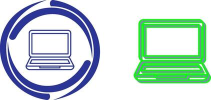 Laptop Icon Design vector