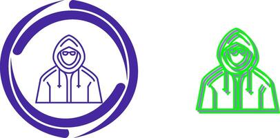 Hacker Icon Design vector
