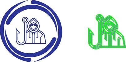 Phishing Icon Design vector