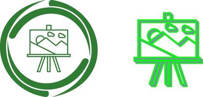 Canvas Icon Design vector