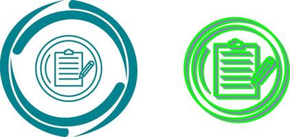 Contract Icon Design vector