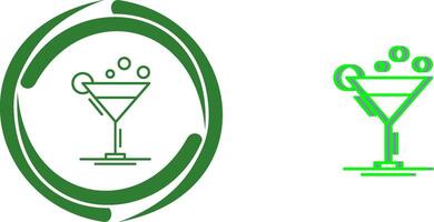 Cocktail Icon Design vector