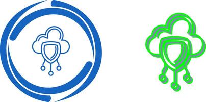 Data Protection Icon Design vector