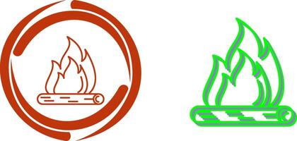 Fire Icon Design vector